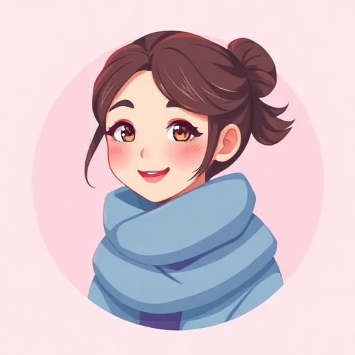 Retrato estilo cartoon de María García